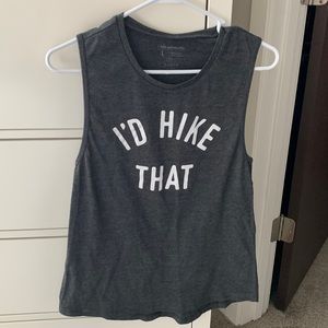 “I’d Hike That” tank top
